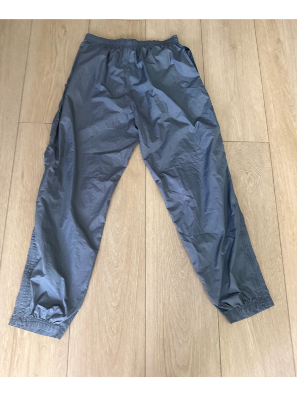 Vintage 90’s The North Face Logo Gorpcore Gray Windbreaker Pants Outdoor